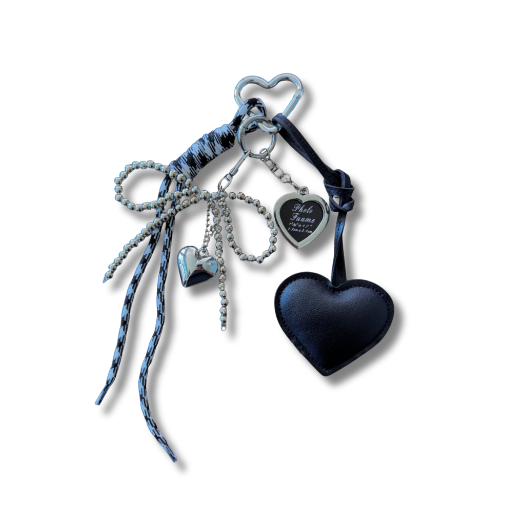 Chaveiro Coração Preto