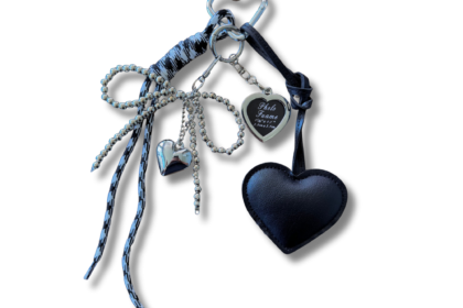 Chaveiro Coração Preto